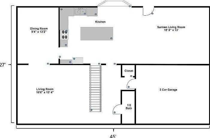 Main floor drawing