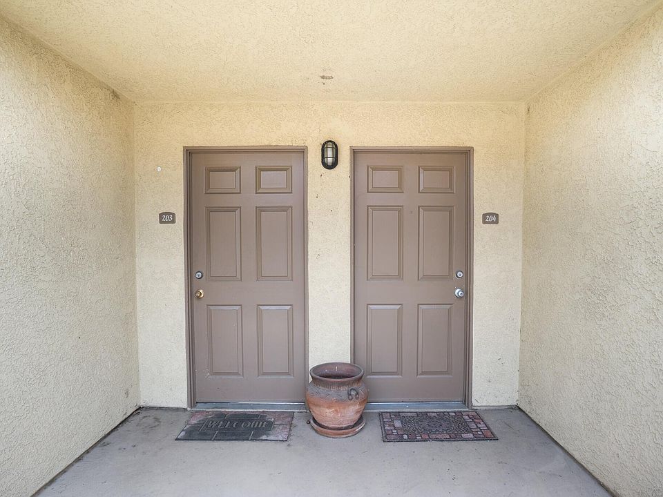 Walk up to the second floor and the door to the right is the door to your new private condo.
