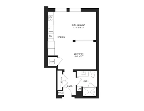 Floor plan S6