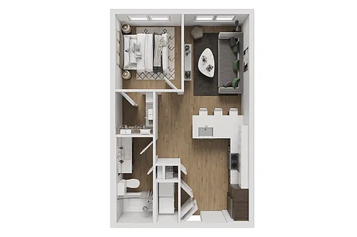 Floor plan E1