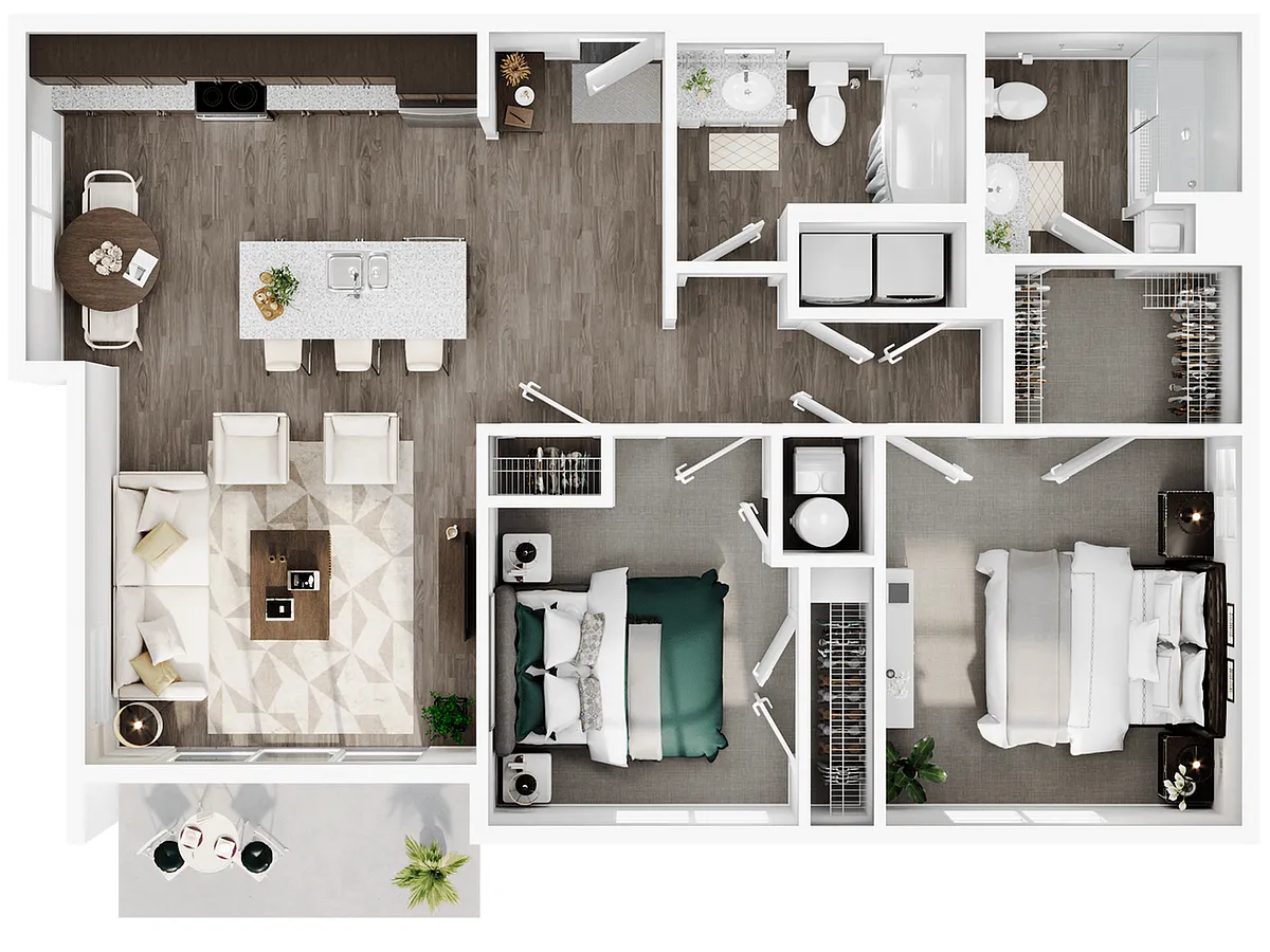 Floor plan The Xander