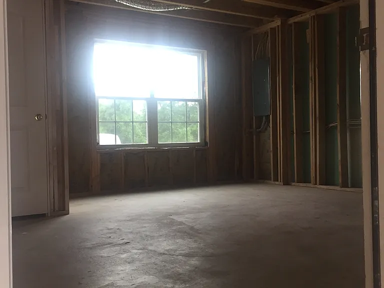 Unfinished basement