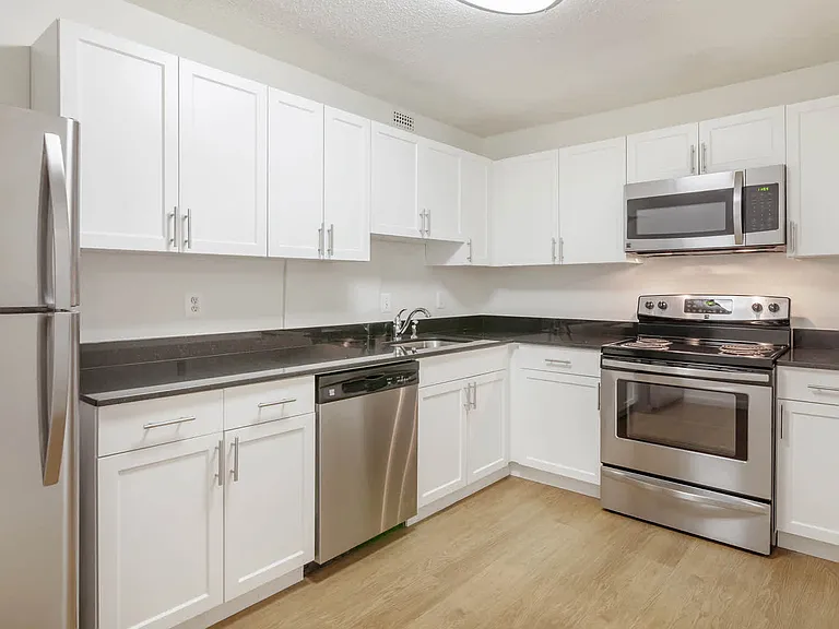 Kitchen with Stainless Steel Appliances