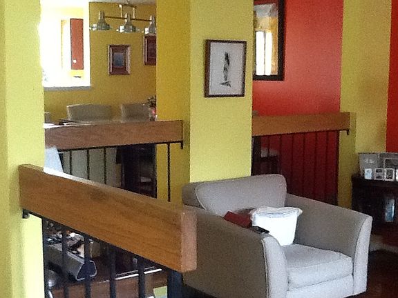 Living room & dining room