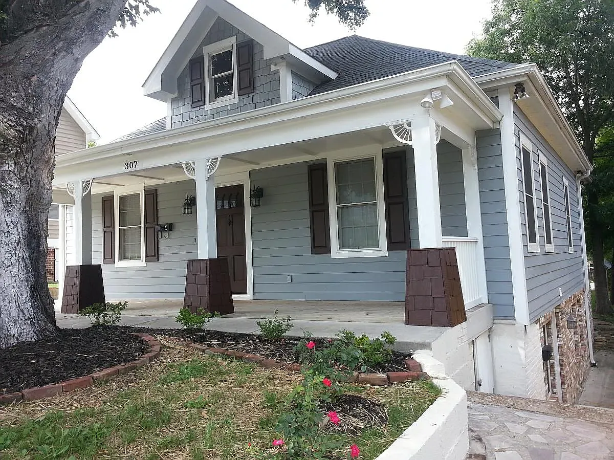 Main house - unit is down stone stairs with entry to the left - 307 C St #2