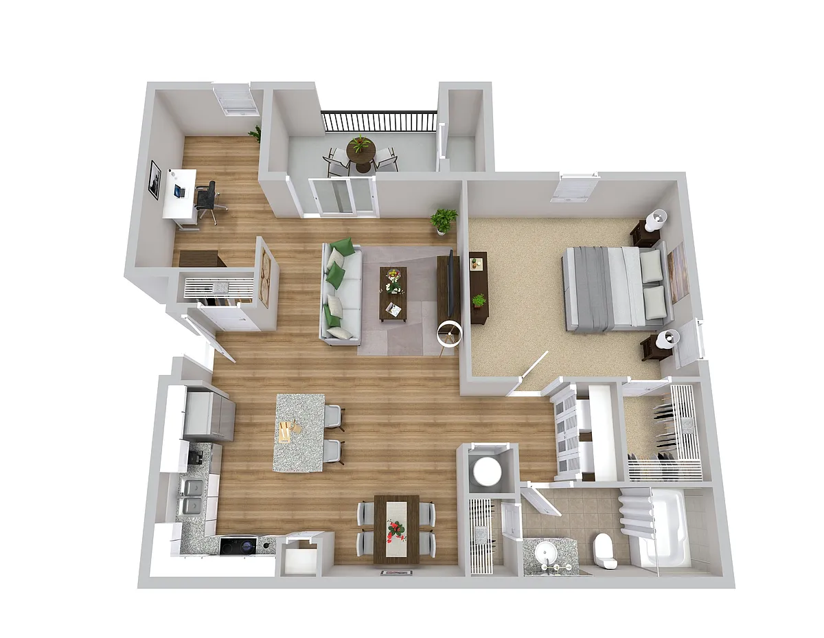 Floor plan Sea Glass