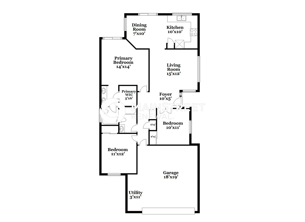 Floor Plan - 3081 W Placita Del Pasillo
