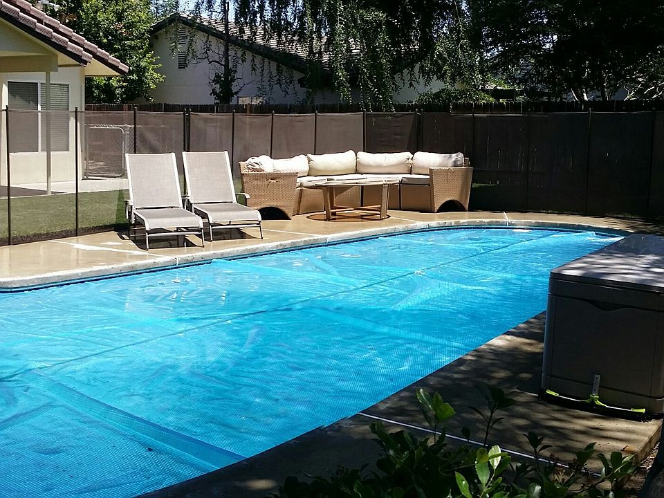 Fenced pool area. Maintenance included in rent