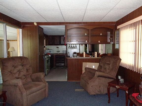 living room to kitchen