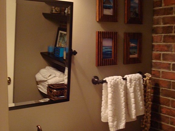 half bathroom on 1st level