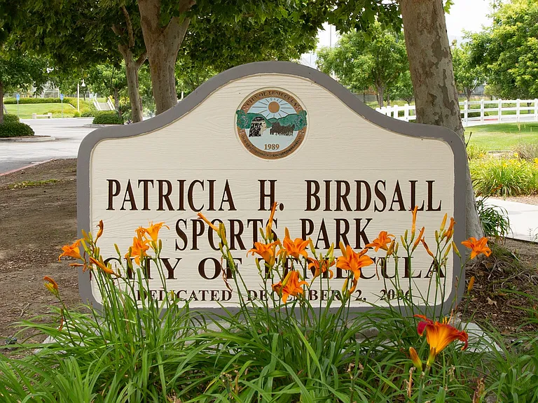 Birdsall Sports Park within walking distance from house