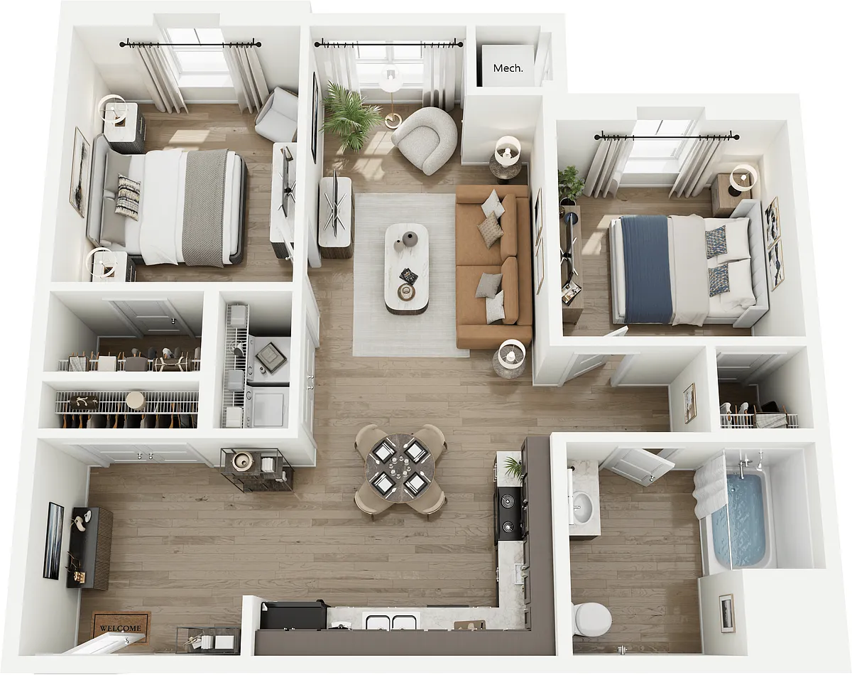 Floor plan B3