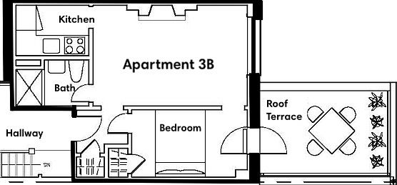 2nd image of 36 W 95th St APT 3B