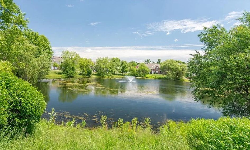 Lake in the community. Folks often come here to fish.