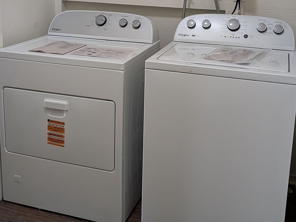 Special Offer / New, in unit, Laundry set Installed for only $50/mo.