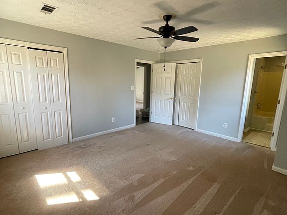 upstairs primary bedroom