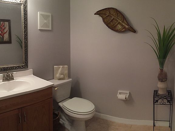 downstairs powder room