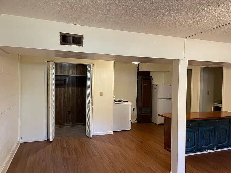 Entire kitchen and dining area