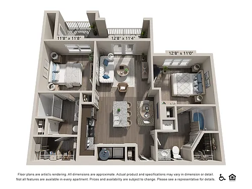 Floor plan 1B2