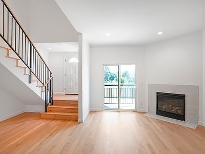 Facing the Front Door From the Living Room.