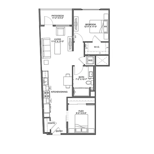 Floor plan Plan A7