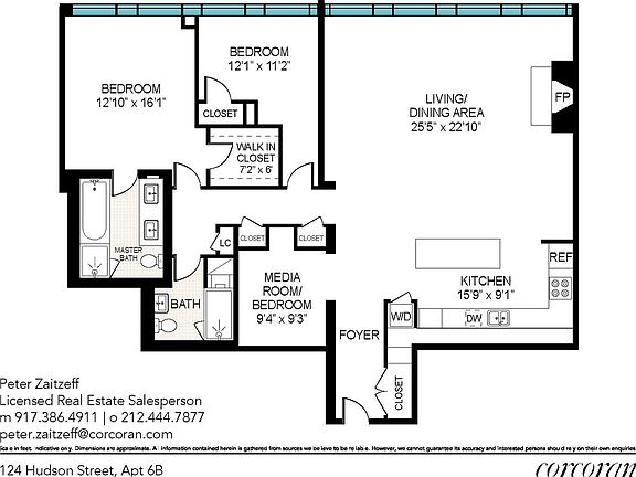 2nd image of 124 Hudson St APT 6B