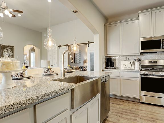 Kitchen with stainless appliances