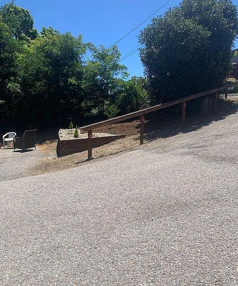Driveway to Highway 9.
