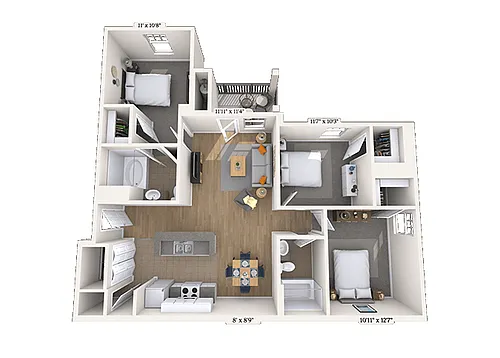 Floor plan 32A