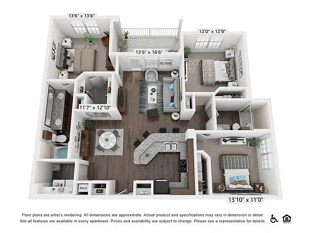 Floor plan C1