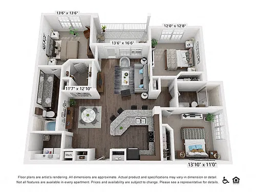 Floor plan C1