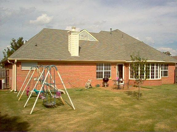 View of the back of the home..