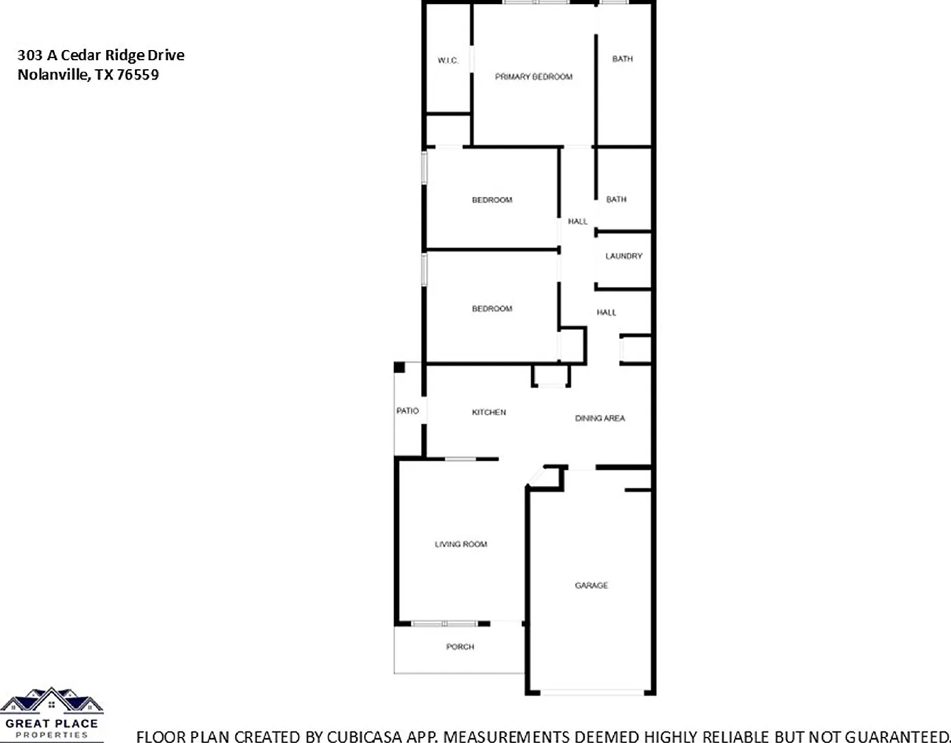3 bed, 2.0 bath, 1281 sqft, $1,195 — Photo 3