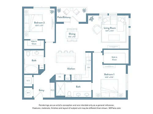 Floor plan B2