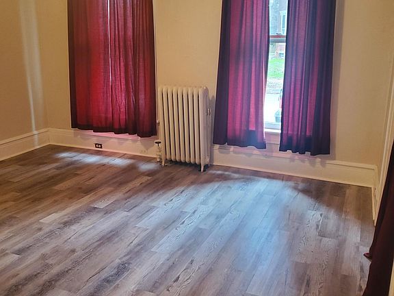 Living room, street facing windows