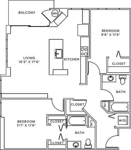 Floor plan B03