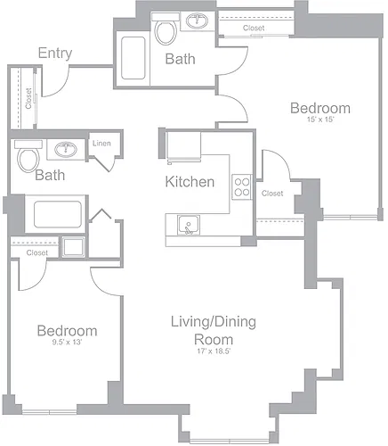 Floor plan B6