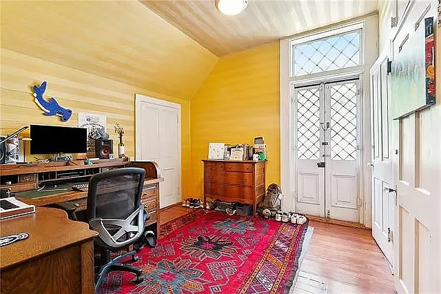 upstairs office