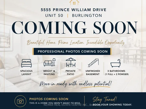 5555 Prince William Dr #50, Burlington, ON L7L 6P2
