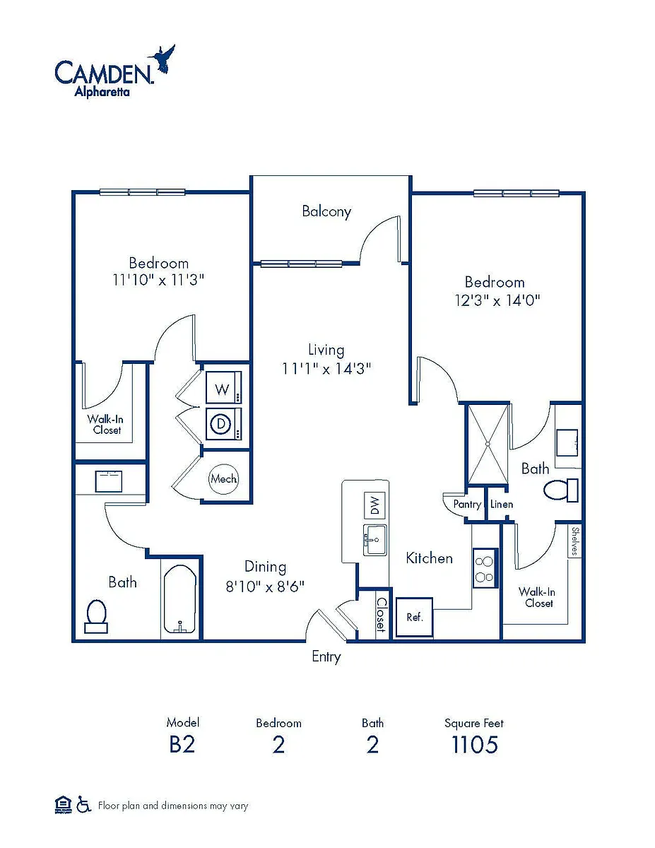Floor plan B2
