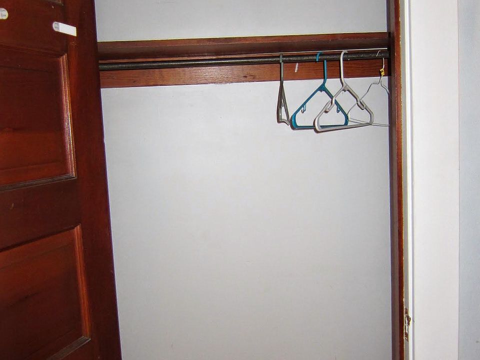 Hall closets (3) provide extra storage space