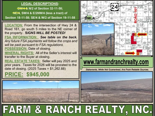 15814 County Road 169, Matheson, CO 80830