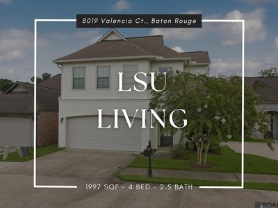 8019 Valencia Ct, Baton Rouge, LA, 70820