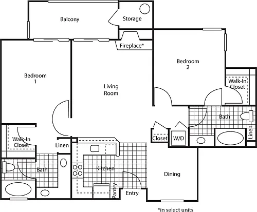 Floor plan Estancia