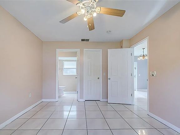 Master bedroom with bathroom
