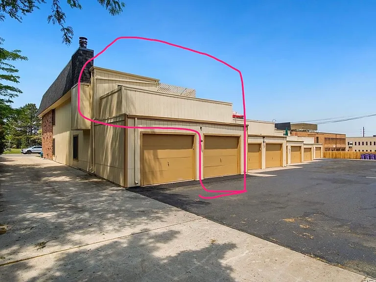 Private, deep, one car garage with shelving for storage. Garage is fitted with myQ technology. Additional dedicated parking space in rear.