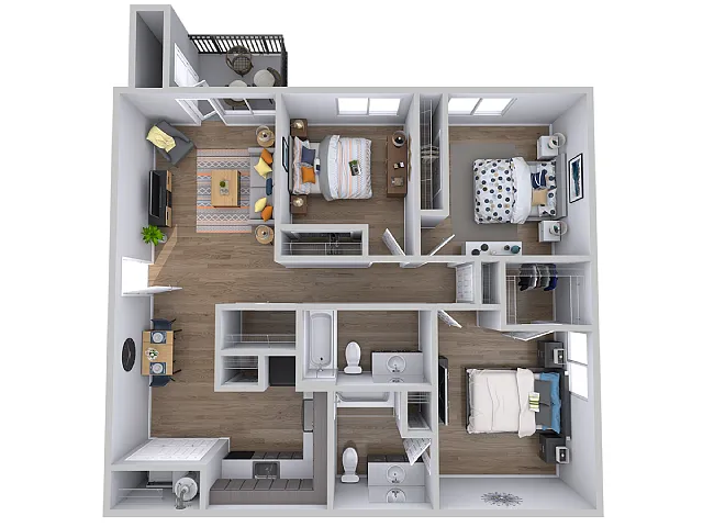Floor plan C1