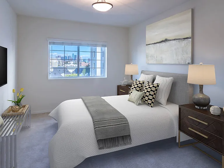 Carpeted Bedroom
