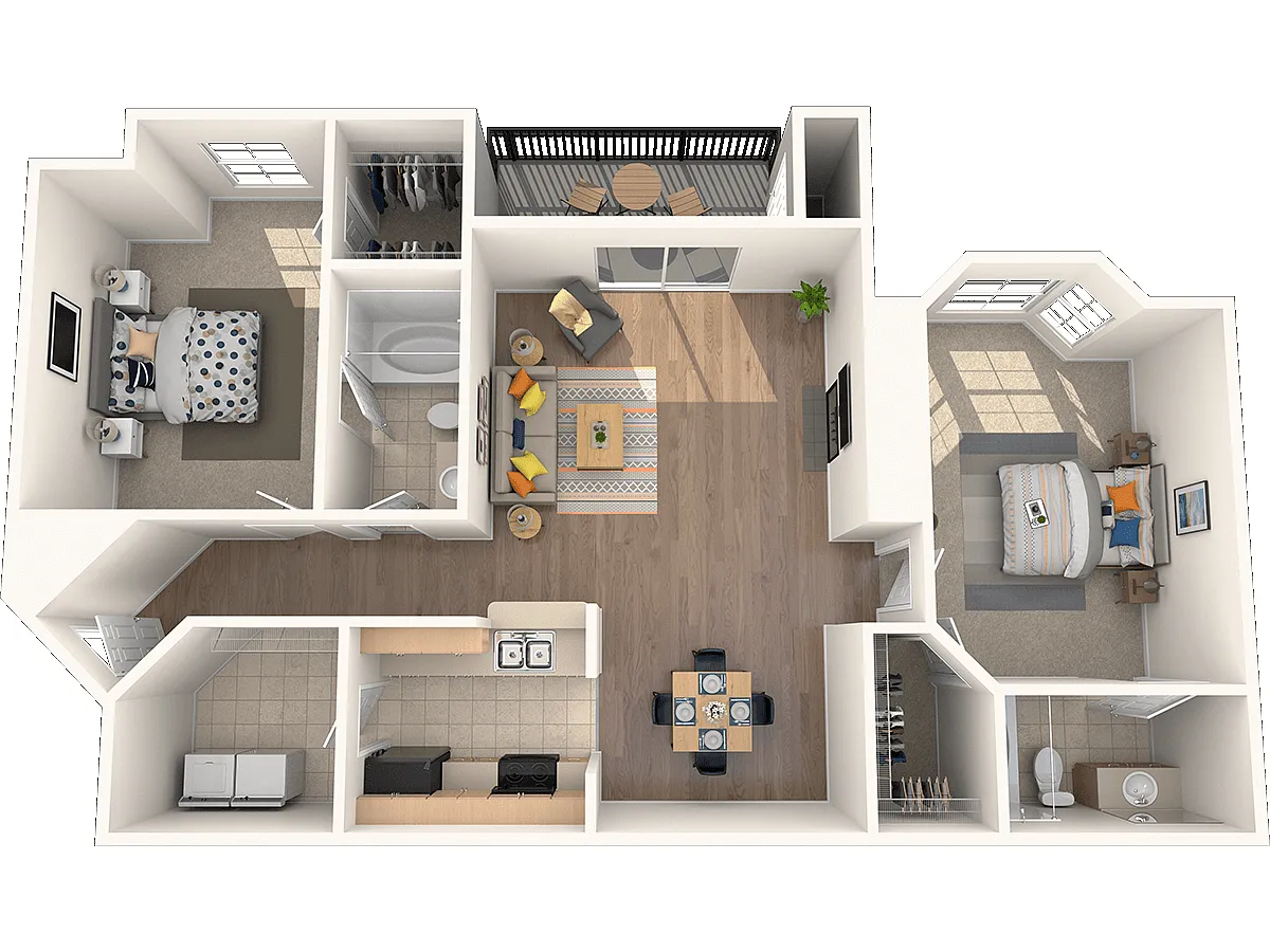Floor plan THE MAGNOLIA