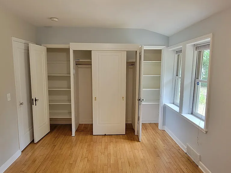 Bedroom 2. Lots of storage!